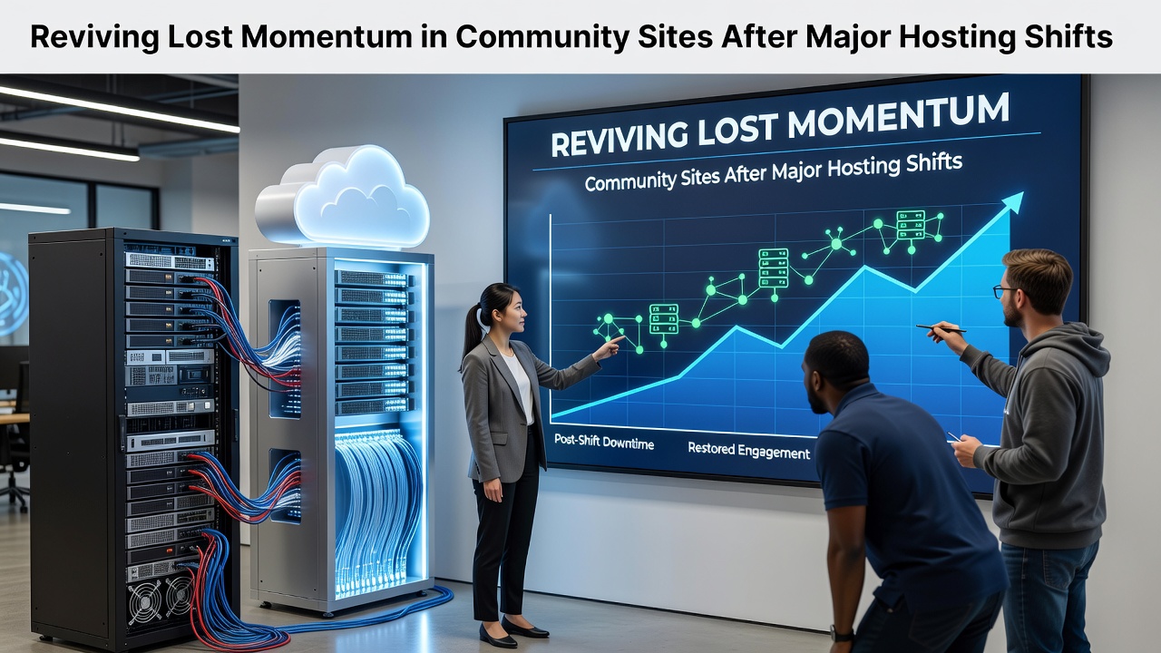 Reviving Lost Momentum in Community Sites After Major Hosting Shifts